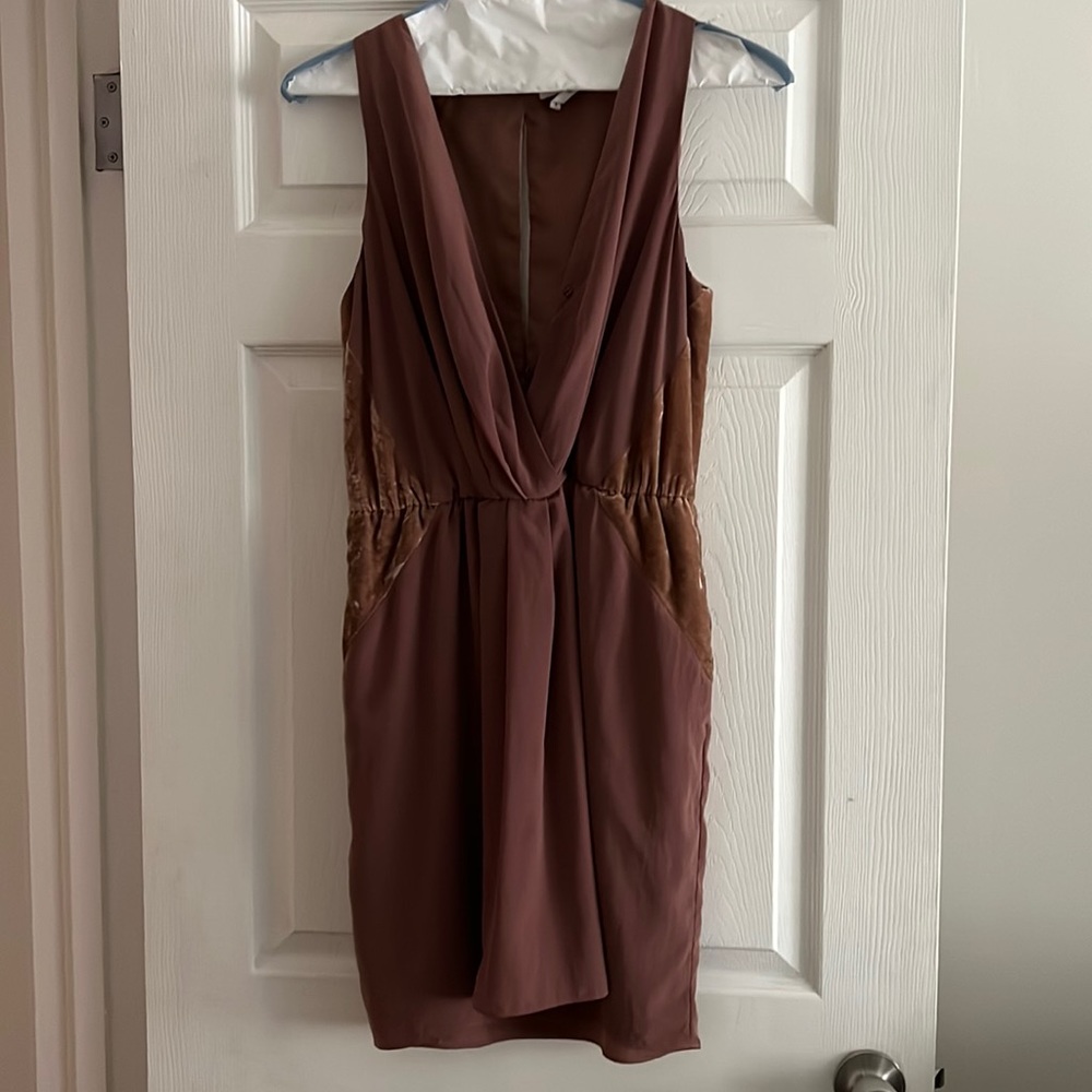 EUC BCBGeneration Suede Mini Dress Sz M